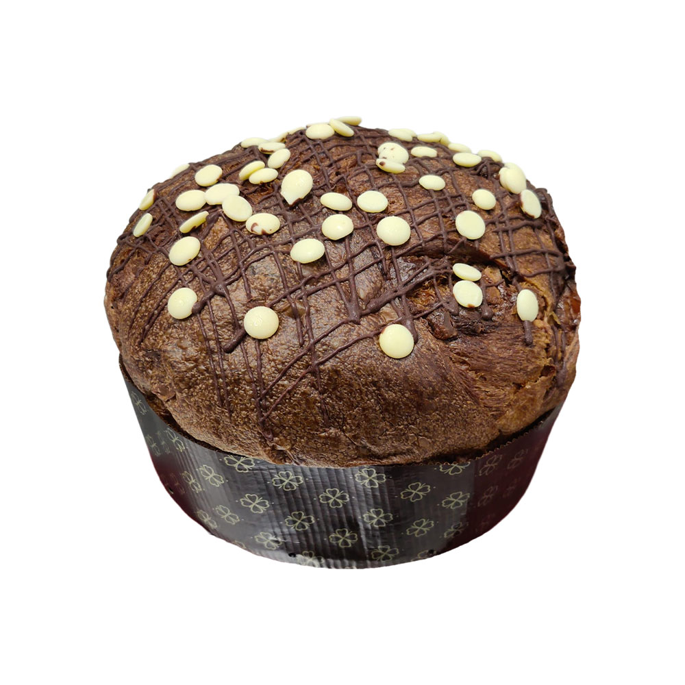 Panettone caffè pere e cioccolato bianco